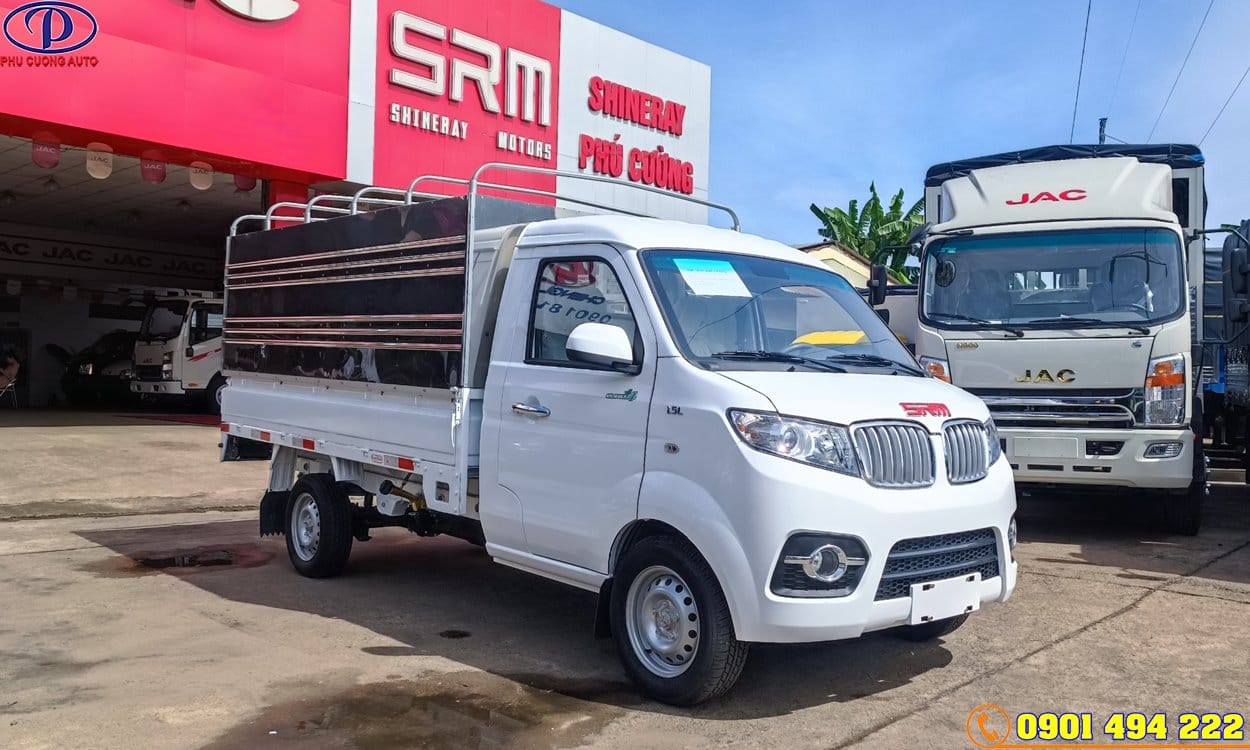 XE TẢI SRM T30 930KG THÙNG BẠT DÀI 2M9 ĐỜI 2022