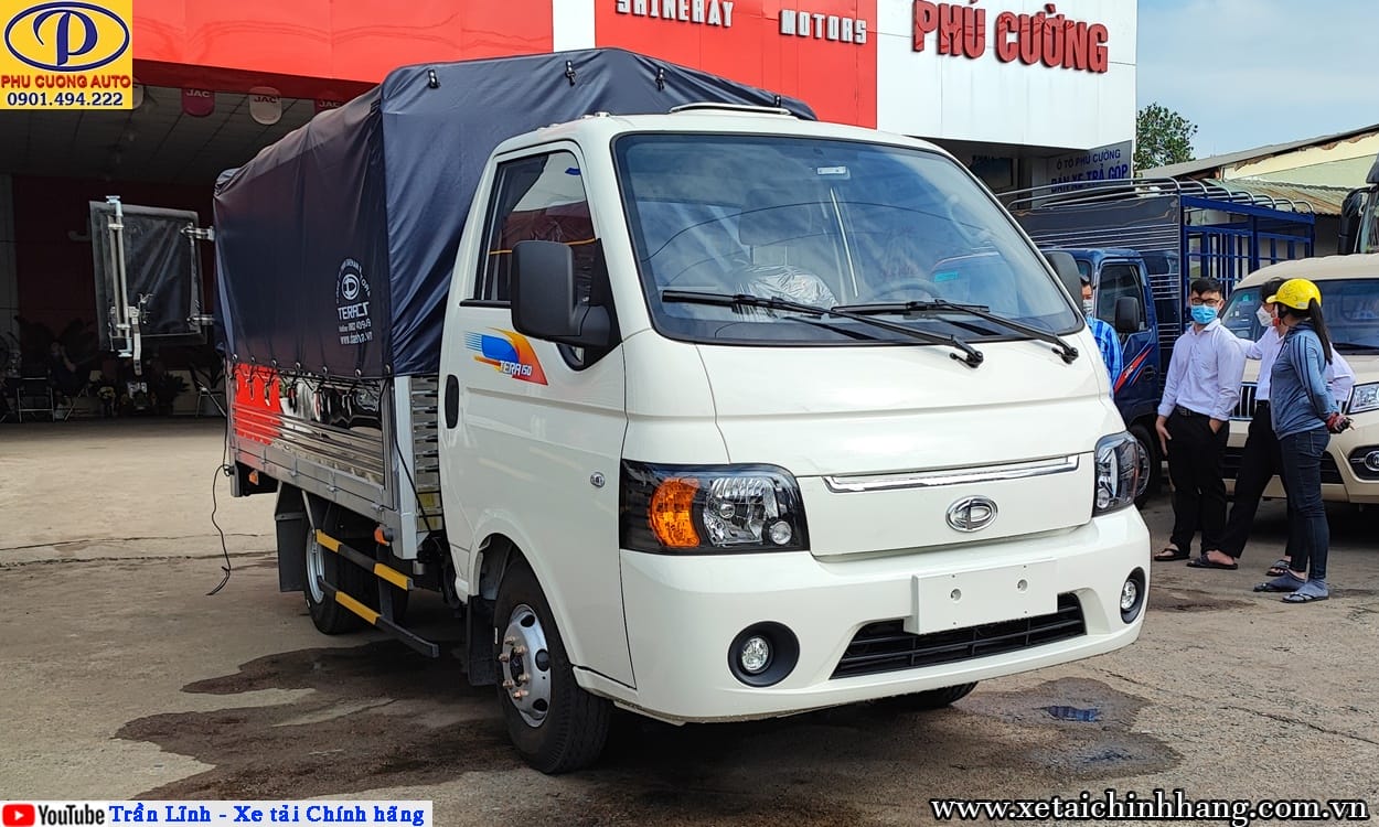 XE TẢI TERACO TERA 180 THÙNG BẠT TẢI TRỌNG 1.750KG ĐỜI 2022