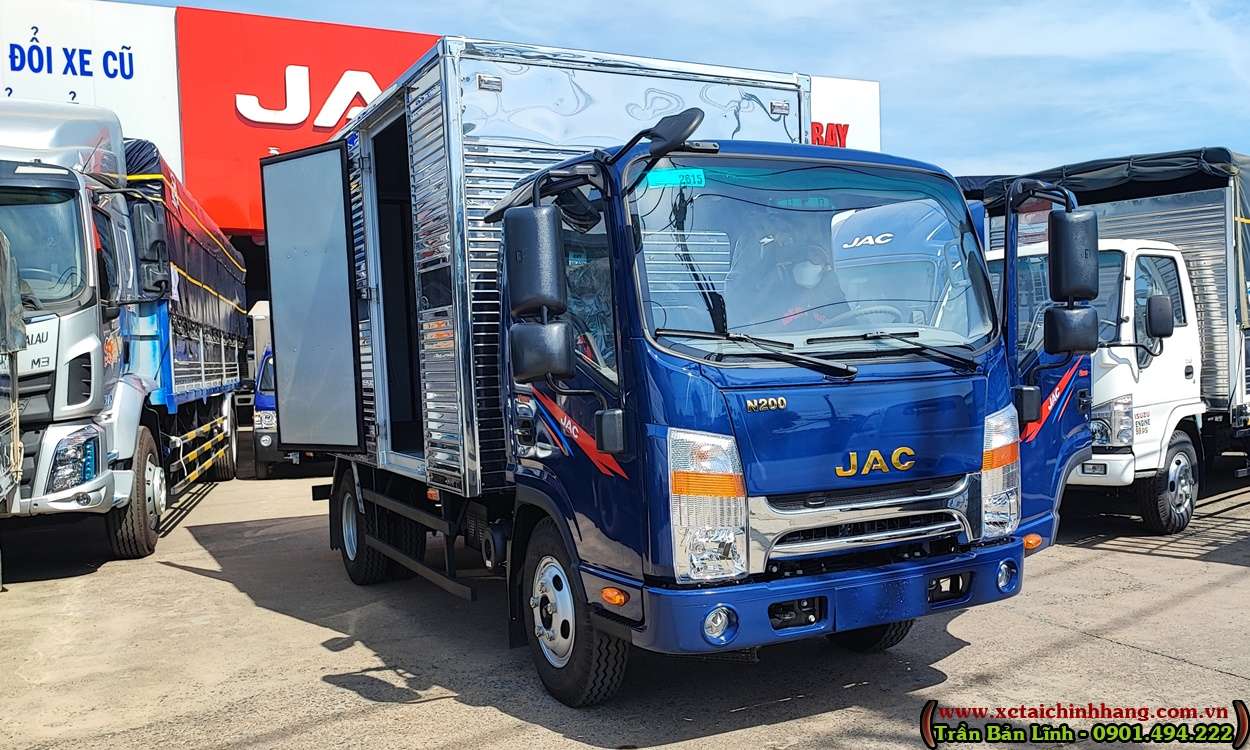 XE TẢI JAC N200S 1T9 THÙNG KÍN CÓ SẴN GIAO NGAY ĐỜI 2022