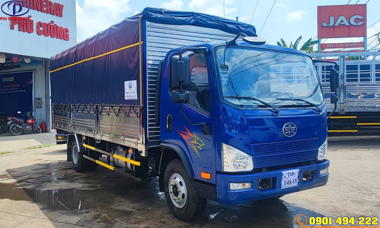 GIÁ FAW 8 TẤN THÙNG 6M2 - XE CÓ SẴN THÙNG INOX CHẮC CHẮN ĐỜI 2022