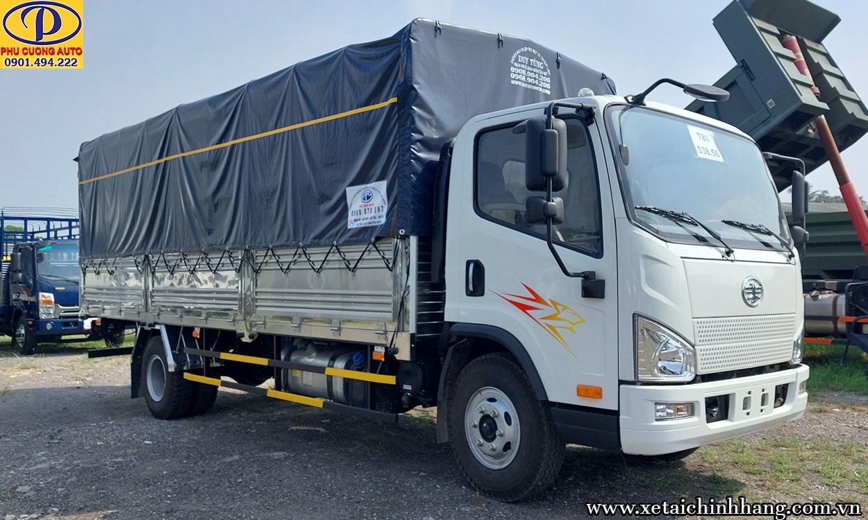 XE TẢI FAW TIGER 8 TẤN THÙNG BẠT ĐỜI 2022