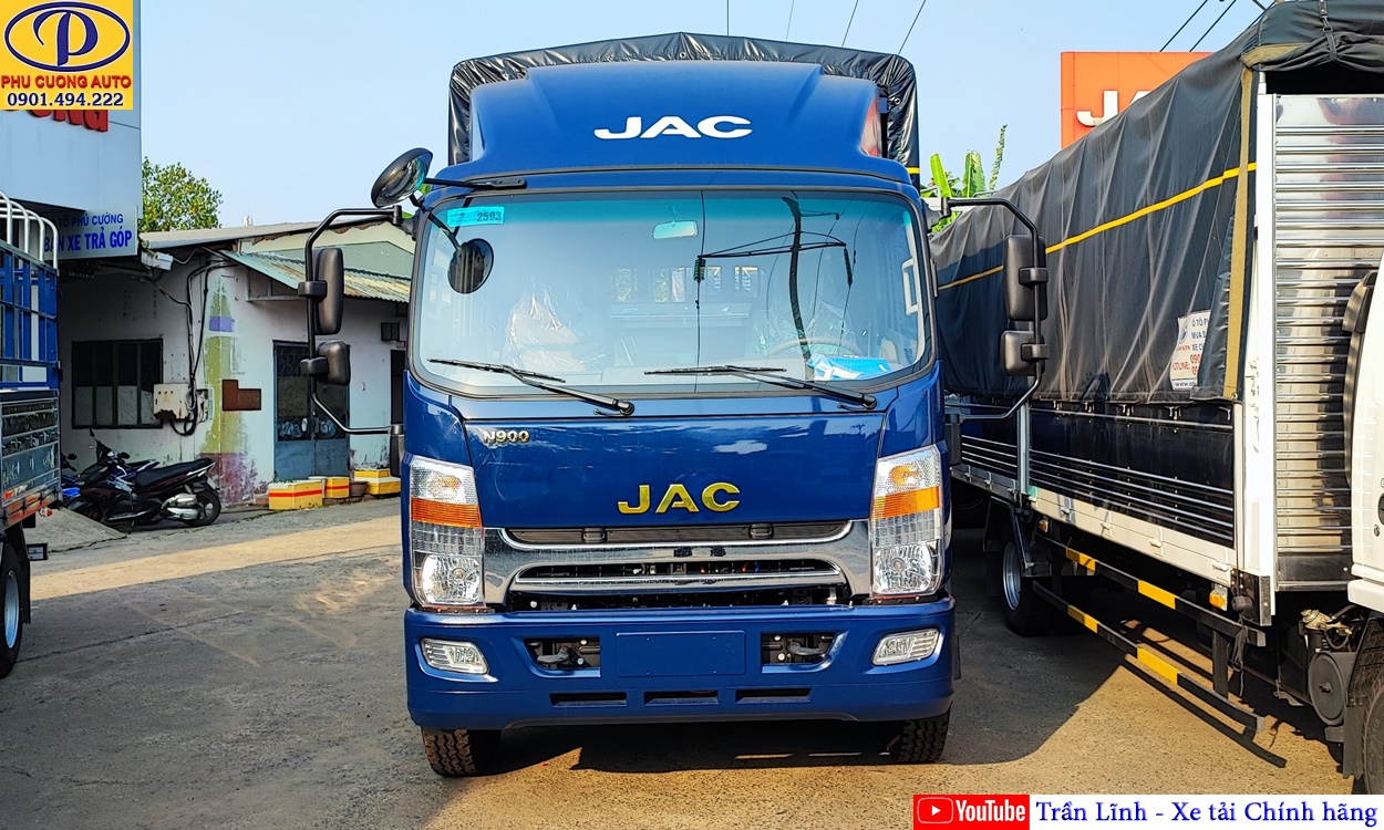 XE TẢI JAC N900S 9.1 TẤN THÙNG BẠT 2022