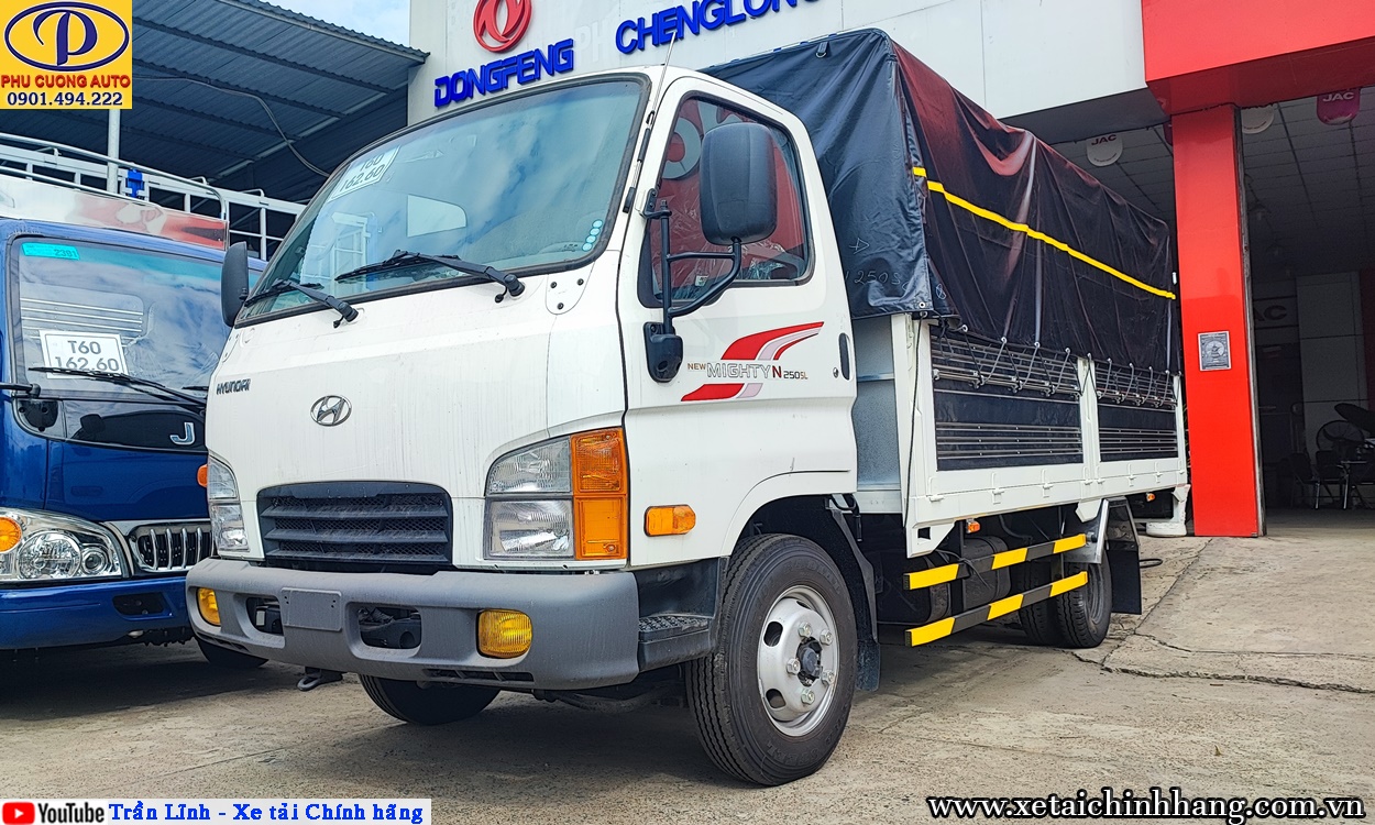 XE TẢI HYUNDAI N250SL 2.4 TẤN THÙNG BẠT ĐỜI 2022