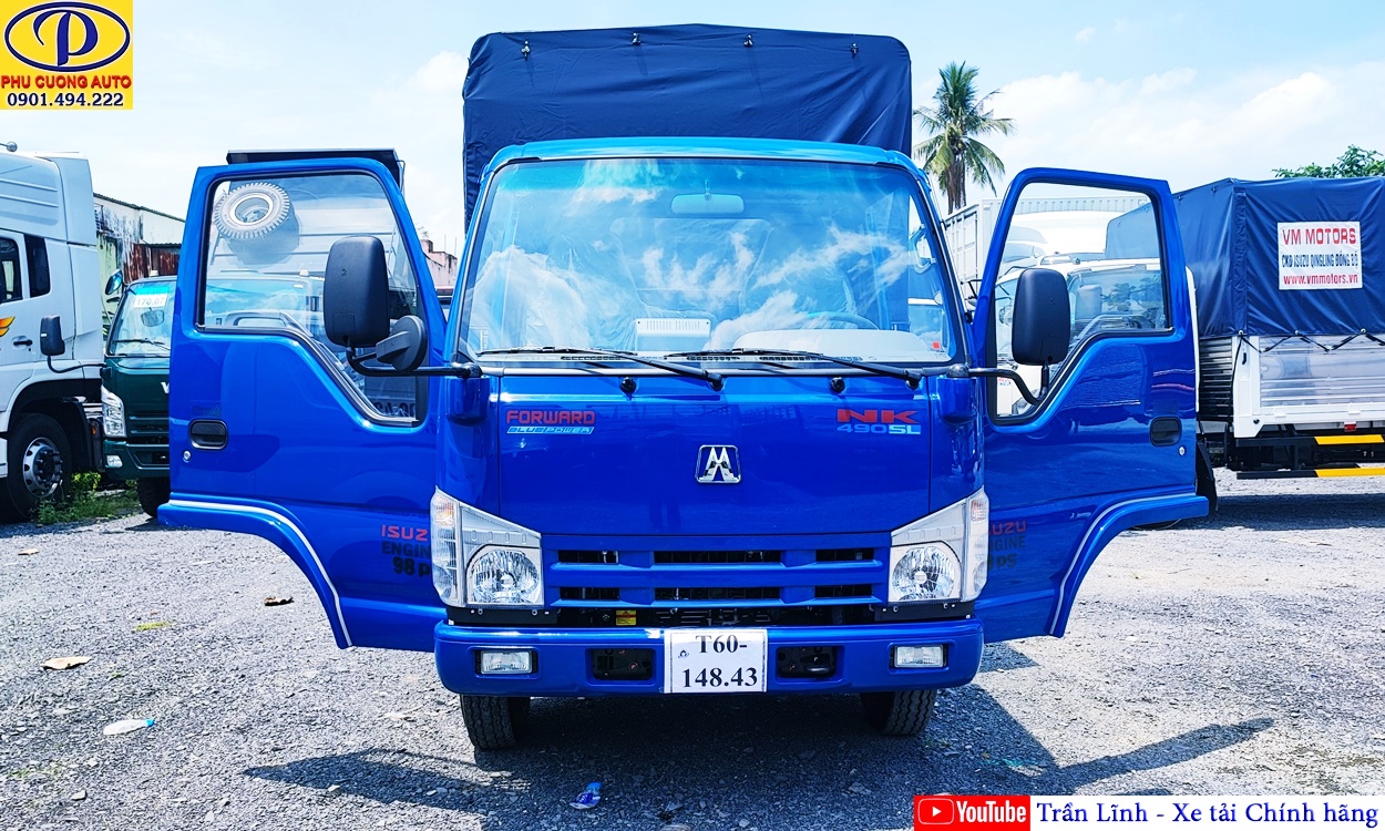 GIÁ XE TẢI ISUZU 1T9 THÙNG 6M2 VĨNH PHÁT ĐỜI 2022