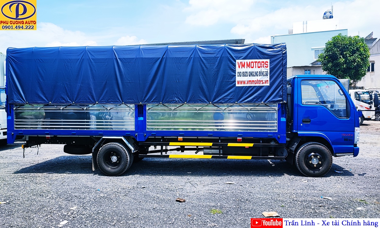 XE ISUZU VM 1T7 THÙNG BẠT 6M2 ĐỜI 2022