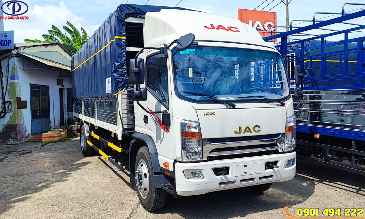 XE TẢI JAC N900S 9.1 TẤN THÙNG BẠT 2022