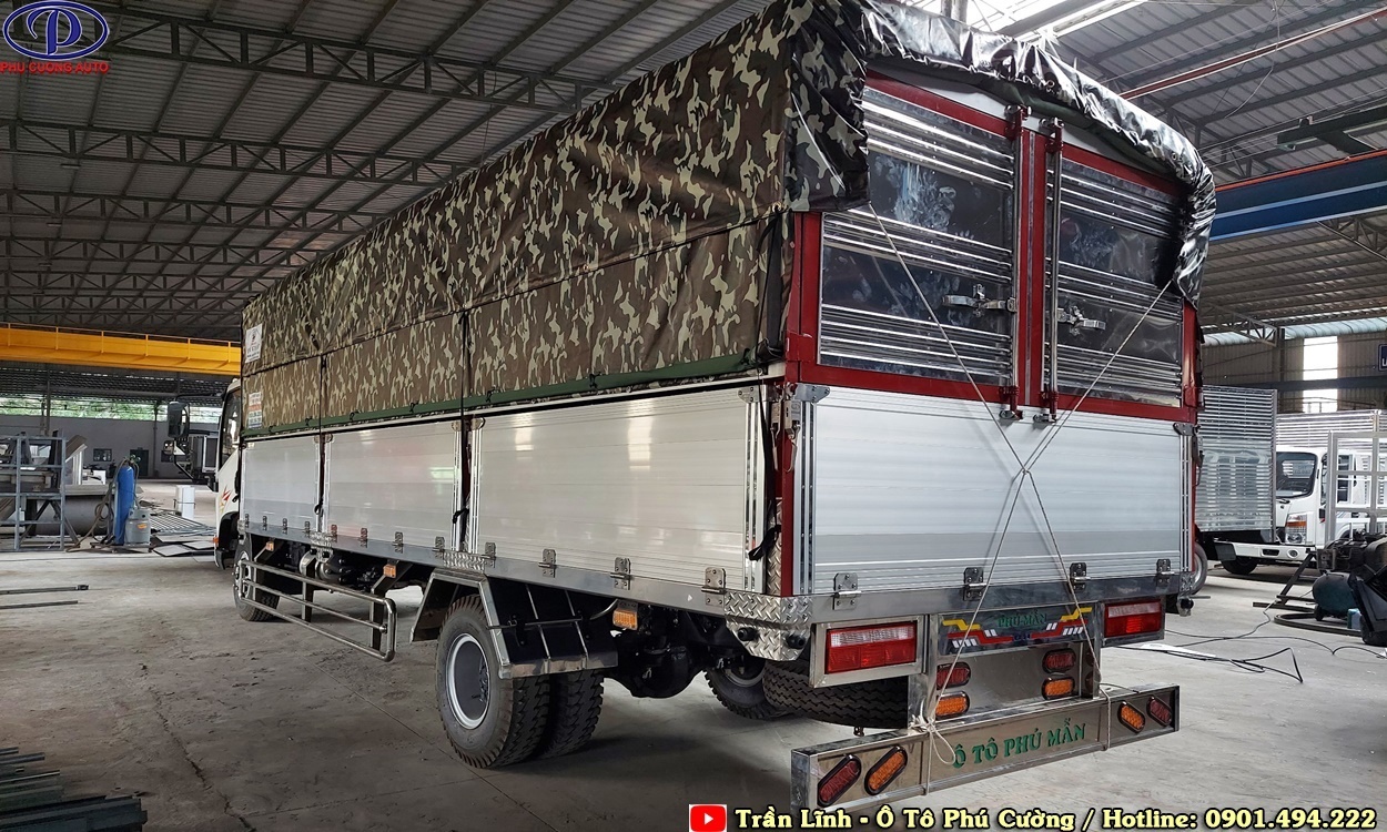 XE FAW 8.3 TẤN THÙNG BẠT BỬNG NHÔM MỚI 100%