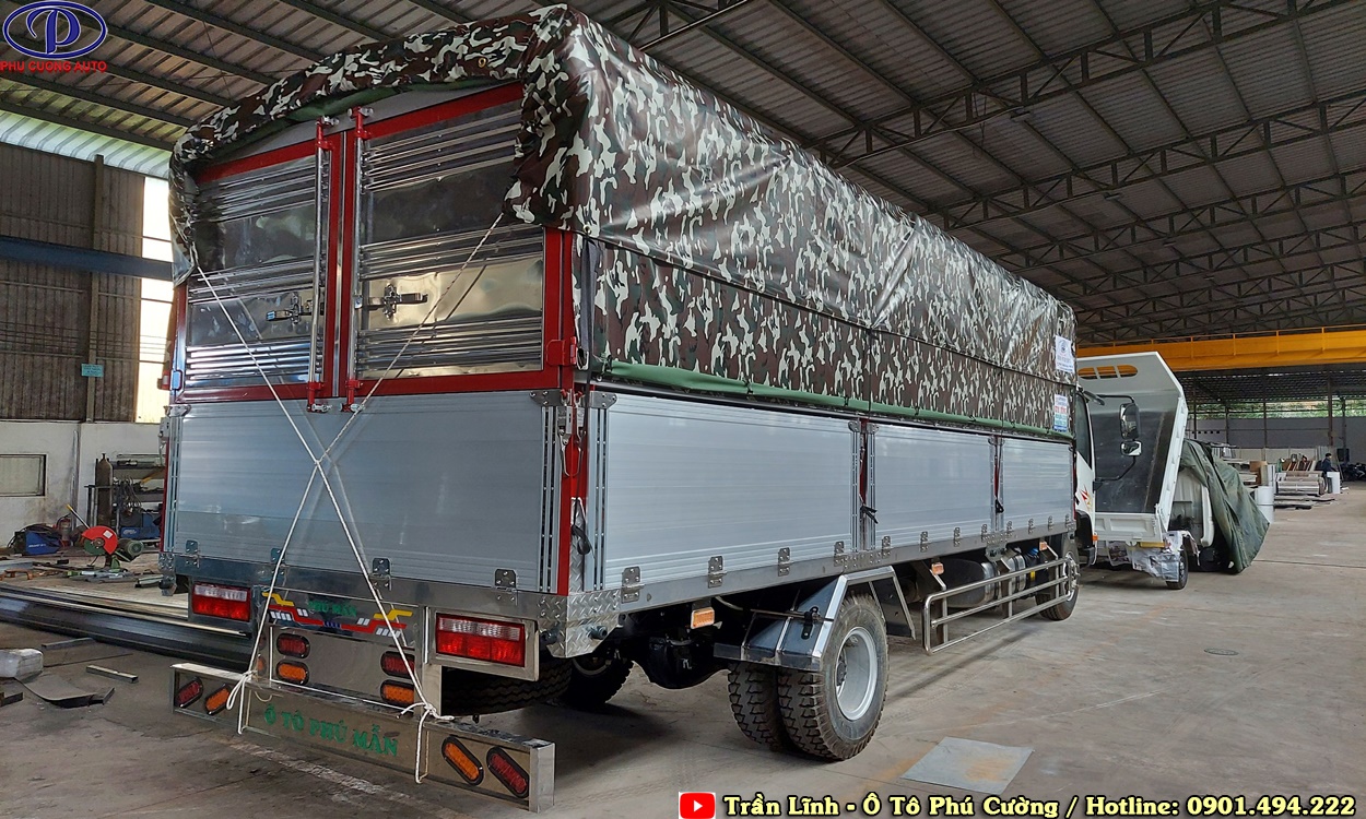 XE FAW 8.3 TẤN THÙNG BẠT BỬNG NHÔM MỚI 100%