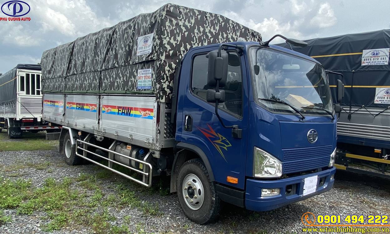 XE FAW 8.3 TẤN THÙNG BẠT BỬNG NHÔM MỚI 100%