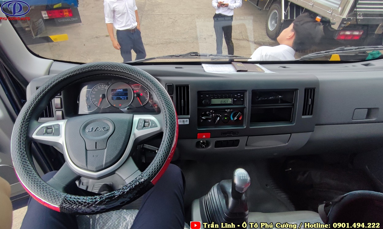 XE TẢI JAC N650S.PLUS 6.6 TẤN THÙNG BẠT 6M2 ĐỜI 2023