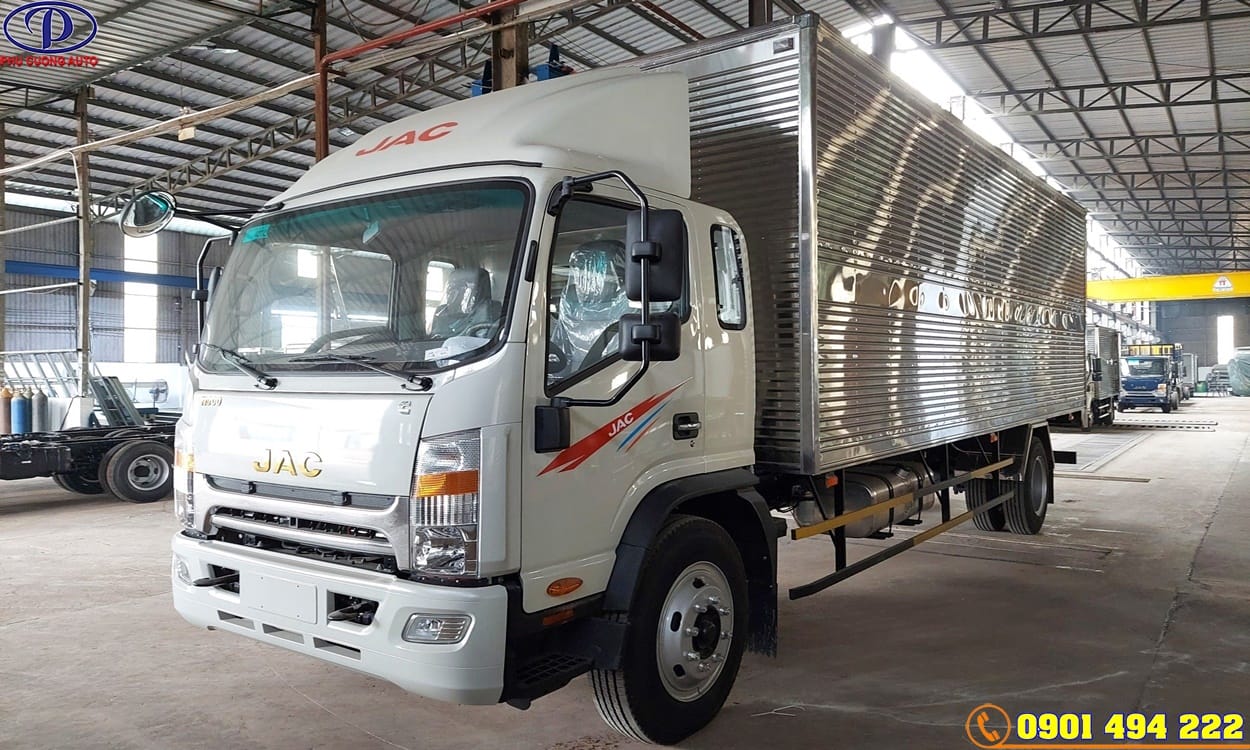 XE TẢI JAC N900S 9 TẤN THÙNG KÍN TRẢ GÓP GIÁ TỐT NHẤT 2023