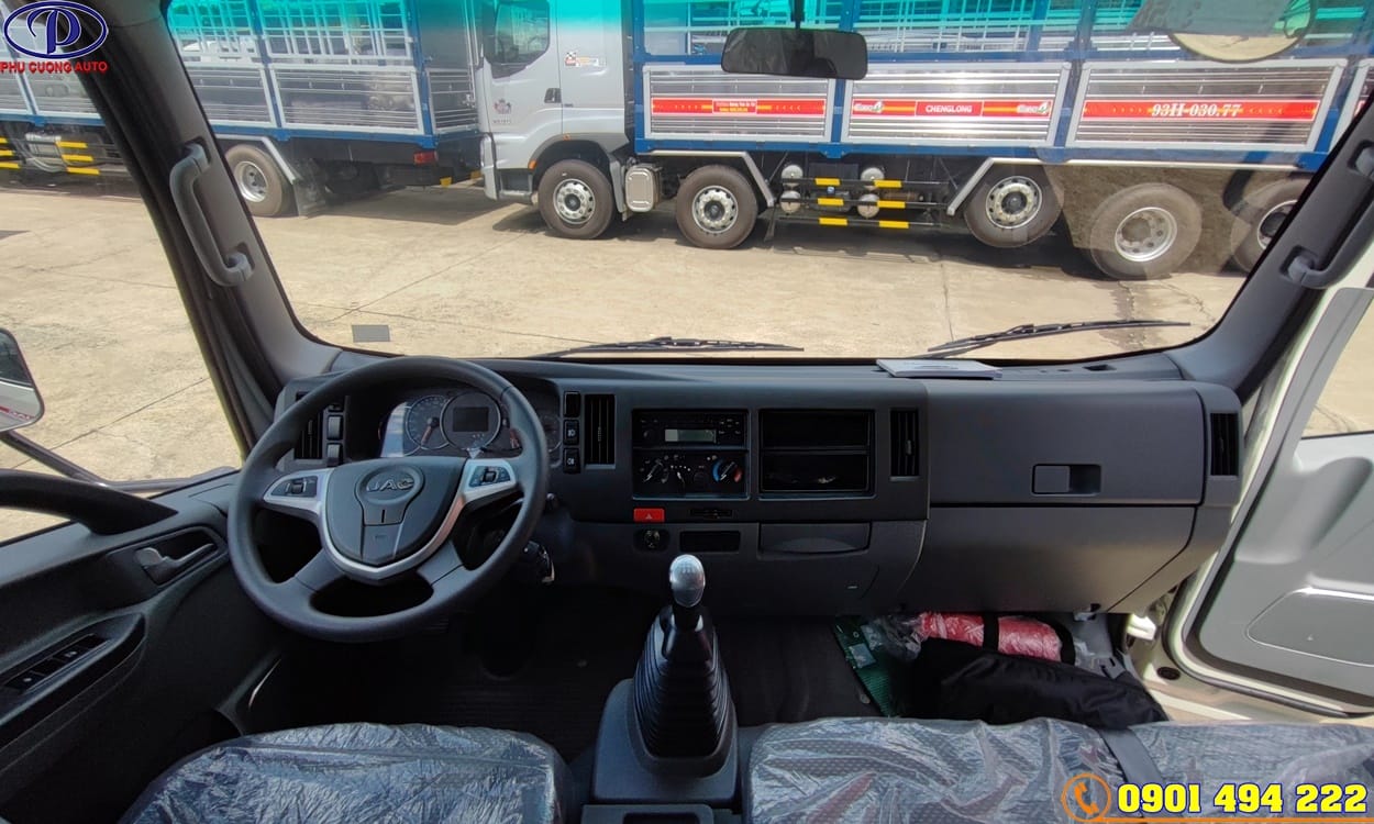 XE TẢI JAC N900S 9T1 THÙNG BẠT MÁY MỸ ĐỜI 2022