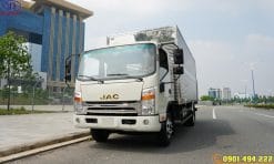 ĐẠI LÝ XE JAC N650S PLUS 6T4 THÙNG KÍN MÁY CUMMINS ĐỜI 2023