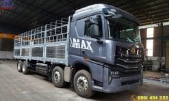 ĐẠI LÝ XE TẢI HOWO MAX 4 CHÂN 17T9 THÙNG BẠT ĐỜI 2023- XE NHẬP KHẨU