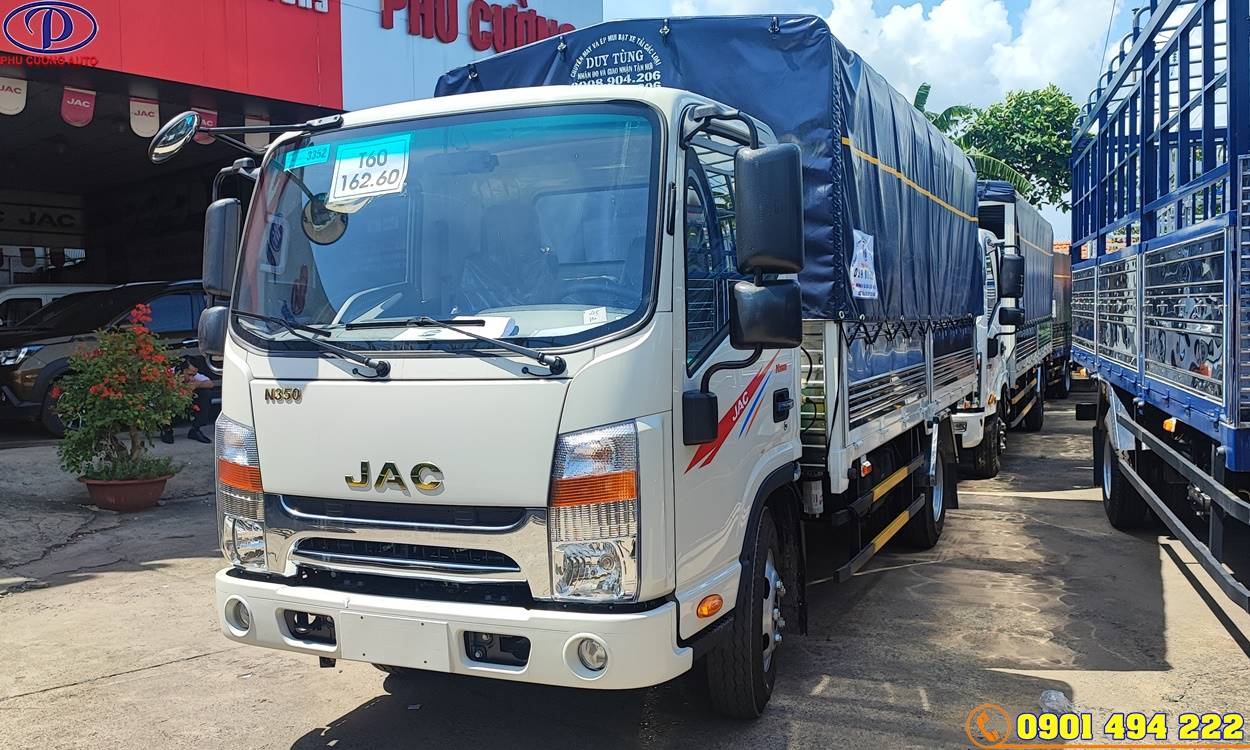 JAC N350S 3.49 TẤN 2023 - MÁY CUMMINS MỸ
