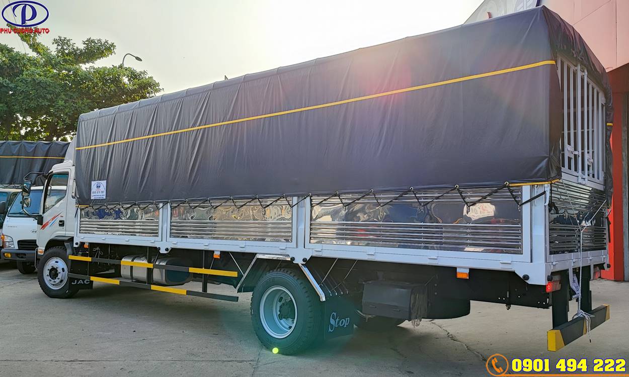 JAC N800S THÙNG BẠT 2023: ĐẲNG CẤP VƯỢT TRỘI MÁY MỸ