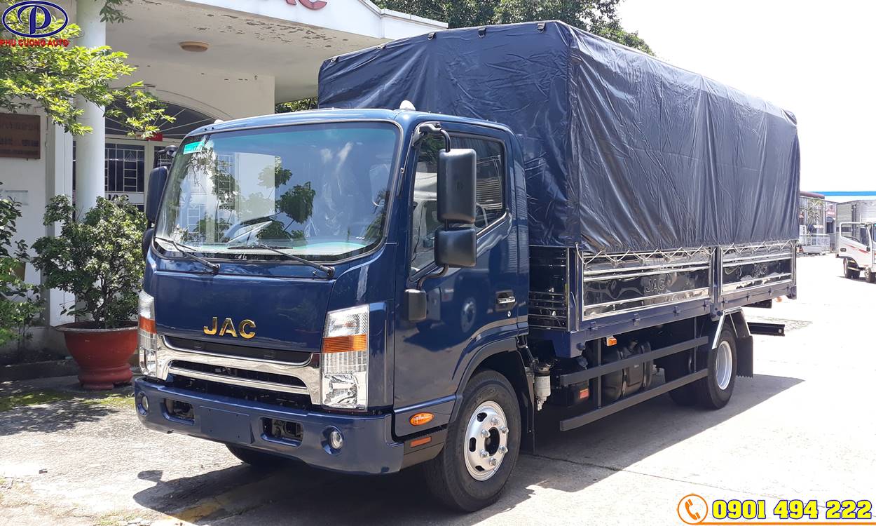 XE JAC N500 5 TẤN THÙNG BẠT ĐỜI 2023 GIAO NGAY