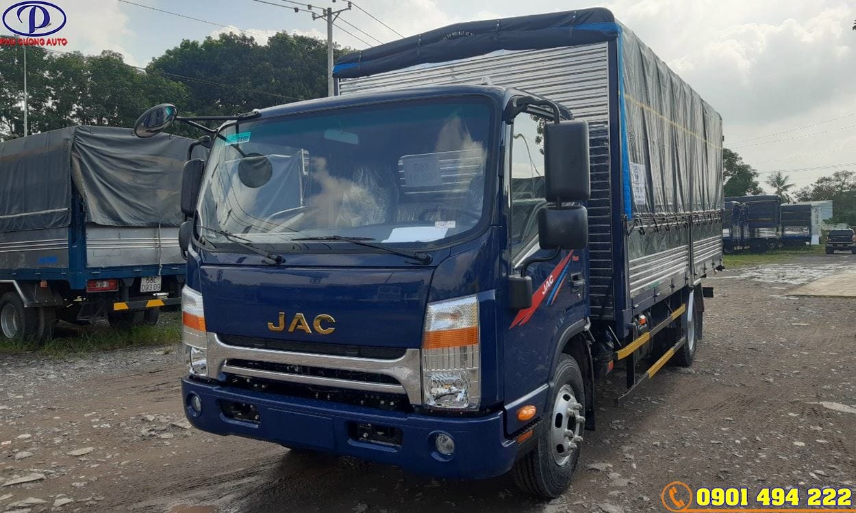 XE JAC N500 5 TẤN THÙNG BẠT ĐỜI 2023 TRẢ GÓP