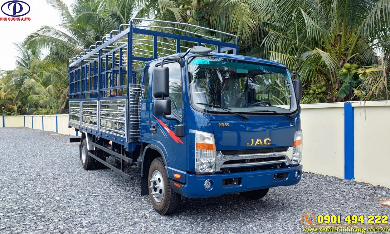 XE TẢI JAC N650S.PLUS 6.6 TẤN THÙNG BẠT 6M2 ĐỜI 2023