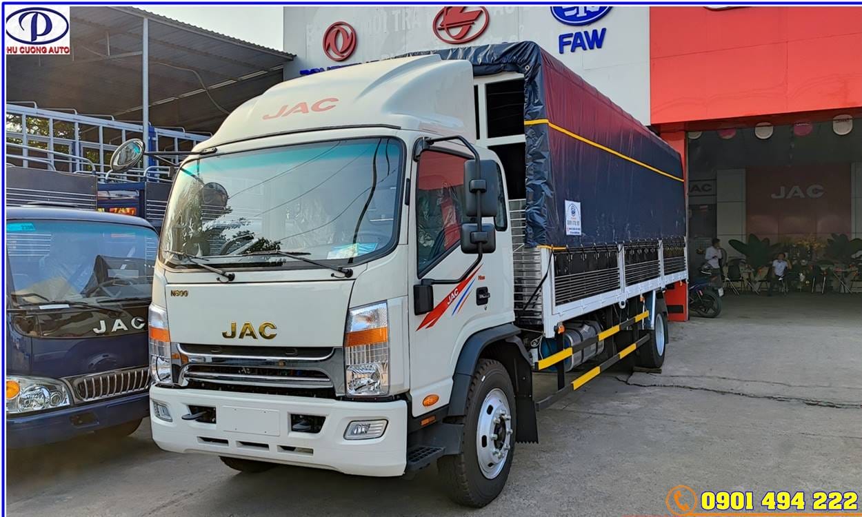 XE JAC N800S 8T45 THÙNG BẠT NEW 2023 MÁY MỸ