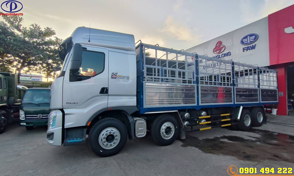 XE TẢI CHENGLONG 4 CHÂN 17T9 THÙNG BẠT ĐỜI 2023 TRẢ GÓP