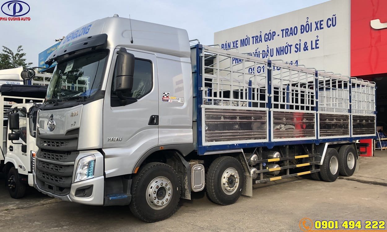 XE TẢI CHENGLONG 4 CHÂN 17T9 THÙNG BẠT ĐỜI 2023