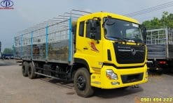 XE TẢI DONGFENG 3 CHÂN C270 13 TẤN THÙNG BẠT ĐỜI 2023