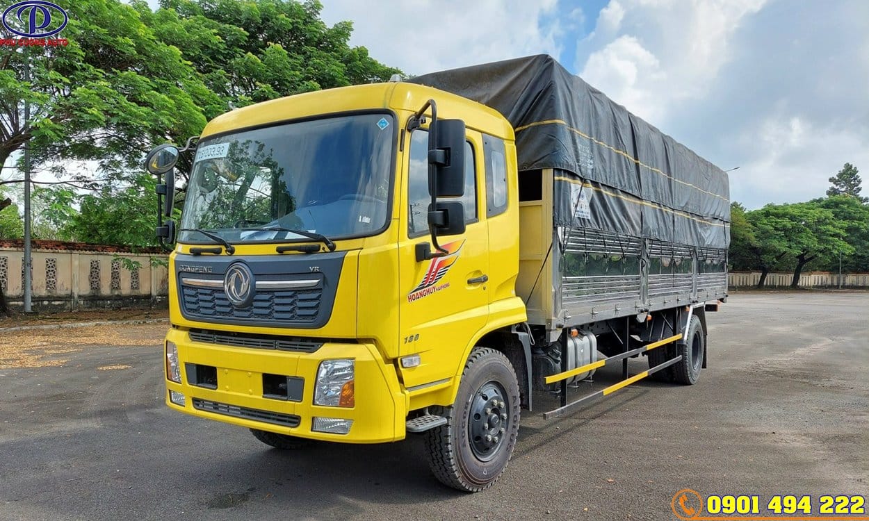 XE TẢI DONGFENG B180 9T1 THÙNG BẠT 7M5 ĐỜI 2023