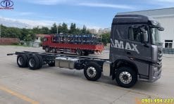 XE TẢI HOWO MAX 4 CHÂN 17T9 THÙNG BẠT ĐỜI 2023 GIAO NGAY