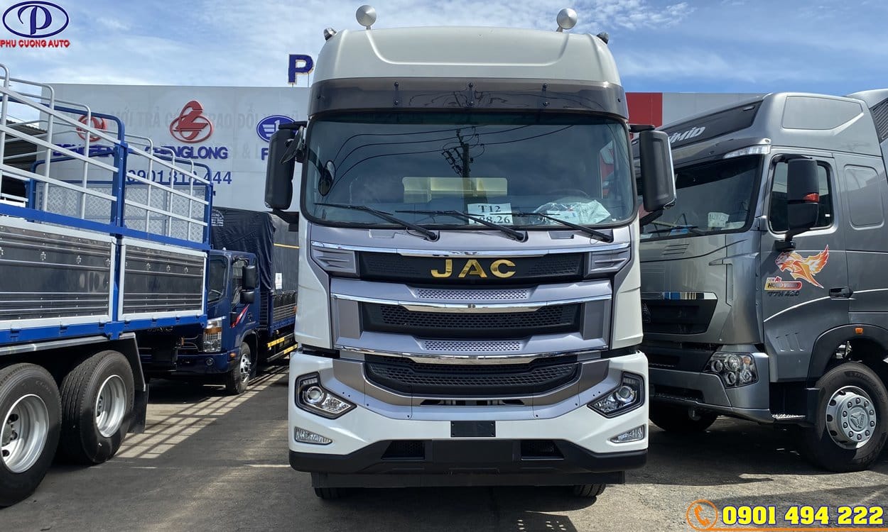 XE TẢI JAC A5 5 CHÂN 21T2 THÙNG BẠT ĐỜI 2023