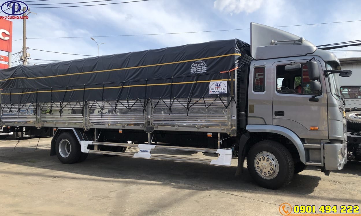XE TẢI JAC A5 8 TẤN THÙNG MUI BẠT 200HP NEW 2023