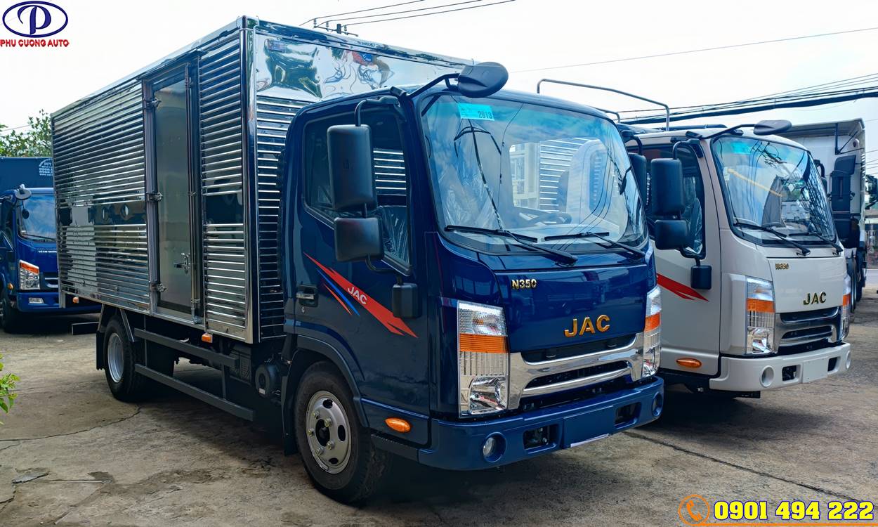 XE TẢI JAC N350S MÁY CUMMINS MỸ ĐỜI 2023