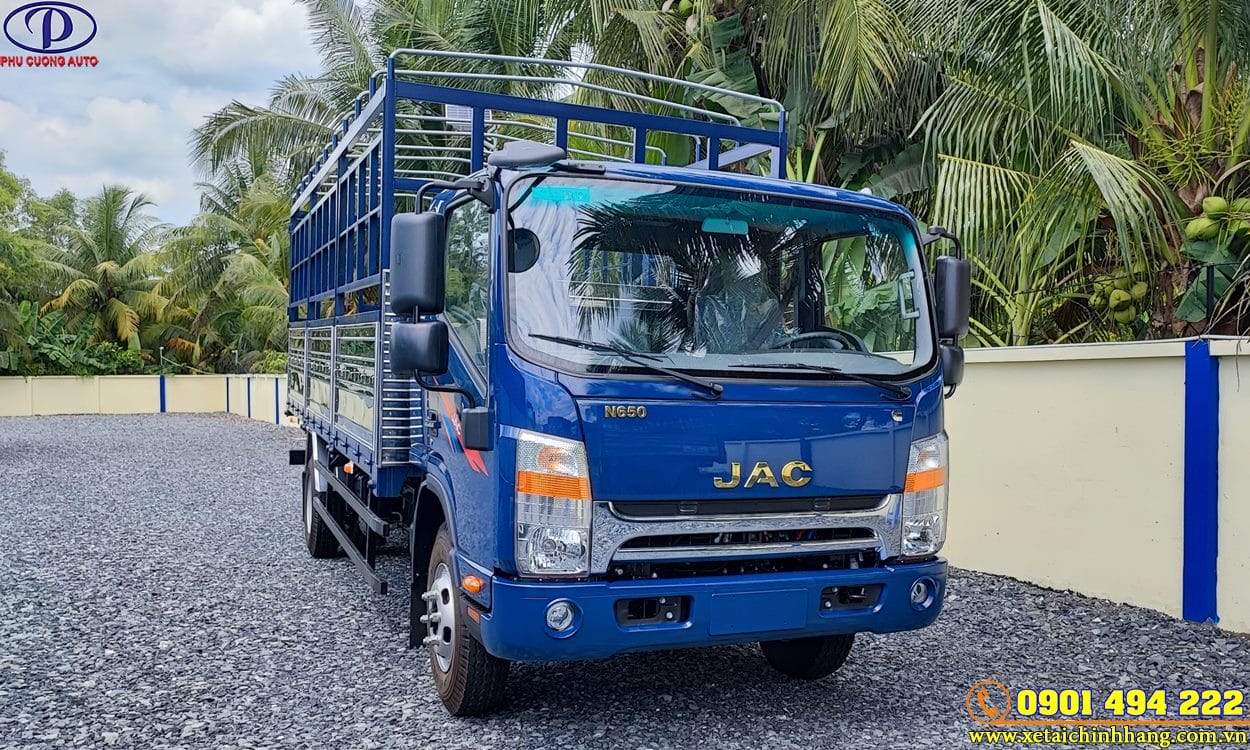 XE TẢI JAC N650S PLUS THÙNG BẠT ĐỜI 2023 TRẢ GÓP