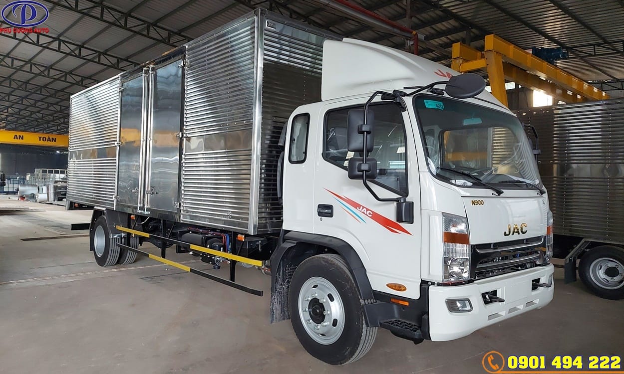 XE TẢI JAC N900S 9 TẤN THÙNG KÍN TRẢ GÓP GIÁ TỐT NHẤT 2023