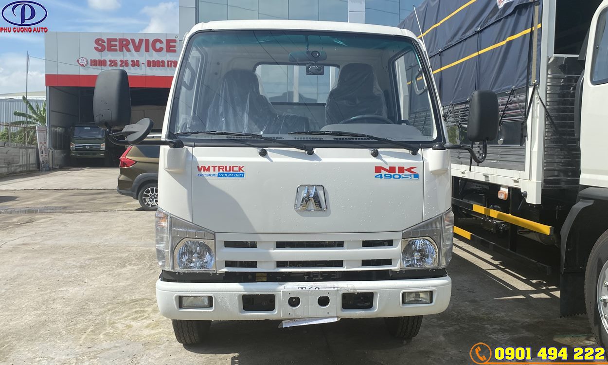GIÁ XE TẢI ISUZU VM NK490 1T8 THÙNG LỬNG 6M2 ĐỜI 2023
