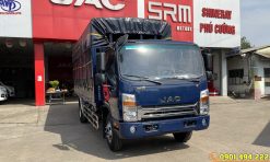 XE JAC N650S 6T6 THÙNG BẠT 6M2 INOX DẬP LÁ ME 2023 TRẢ GÓP