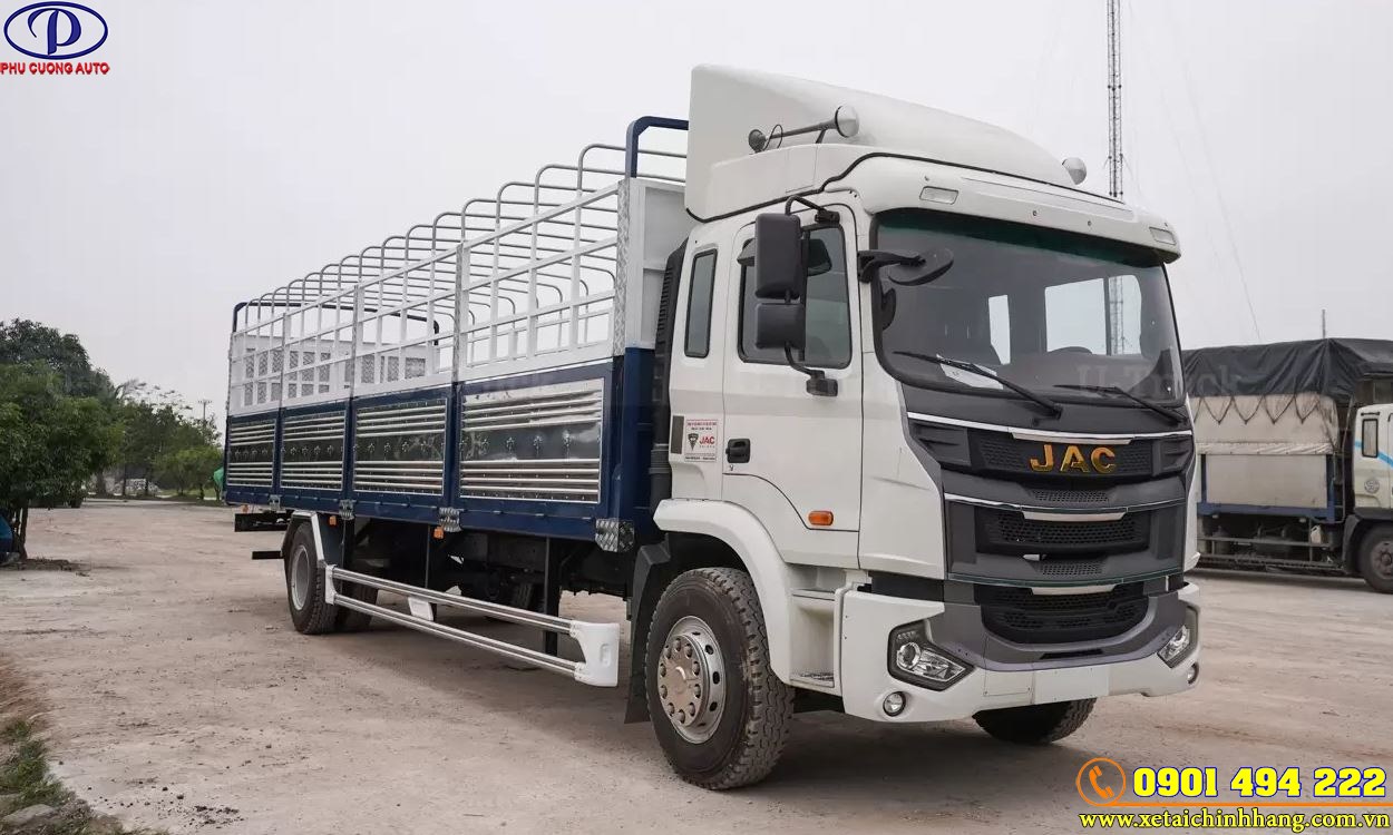 GIÁ XE TẢI JAC A5 8T4 THÙNG BẠT 10M NHẬP KHẨU ĐỜI 2023