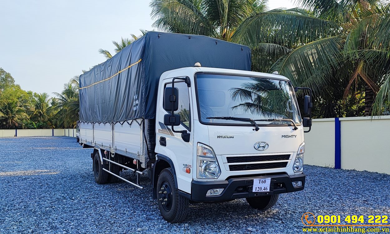 XE TẢI HYUNDAI EX8 7T2 THÙNG BẠT BỬNG NHÔM 5M8 ĐỜI 2023