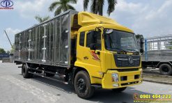 XE TẢI DONGFENG B180 8 TẤN THÙNG KÍN 9M7 3 CỬA HÔNG ĐỜI 2024
