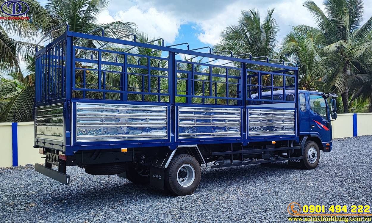 XE TẢI JAC N650S PLUS 6T6 THÙNG BẠT 6M2 ĐỜI 2024