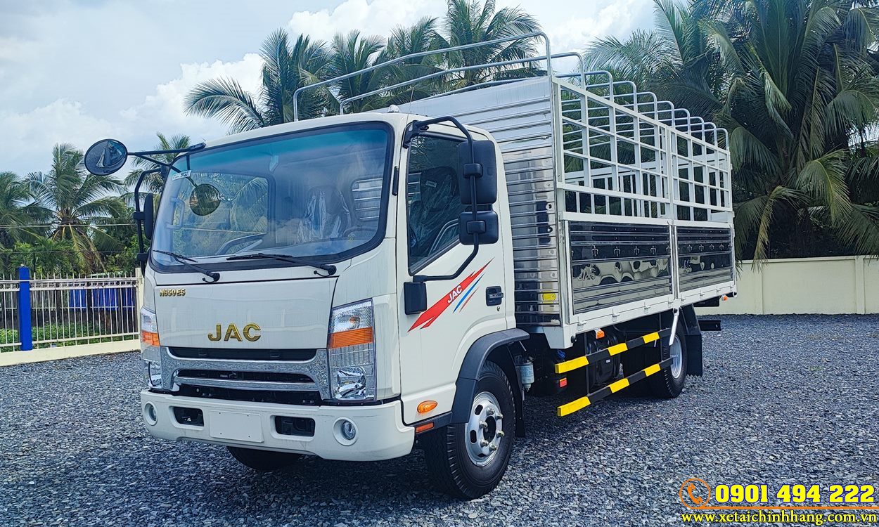 XE TẢI JAC N650 E5 6.8 TẤN THÙNG BẠT ĐỜI 2023
