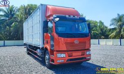 XE TẢI FAW J6L 6.8 TẤN THÙNG KÍN PALLET 9M7 NHẬP KHẨU ĐỜI 2024