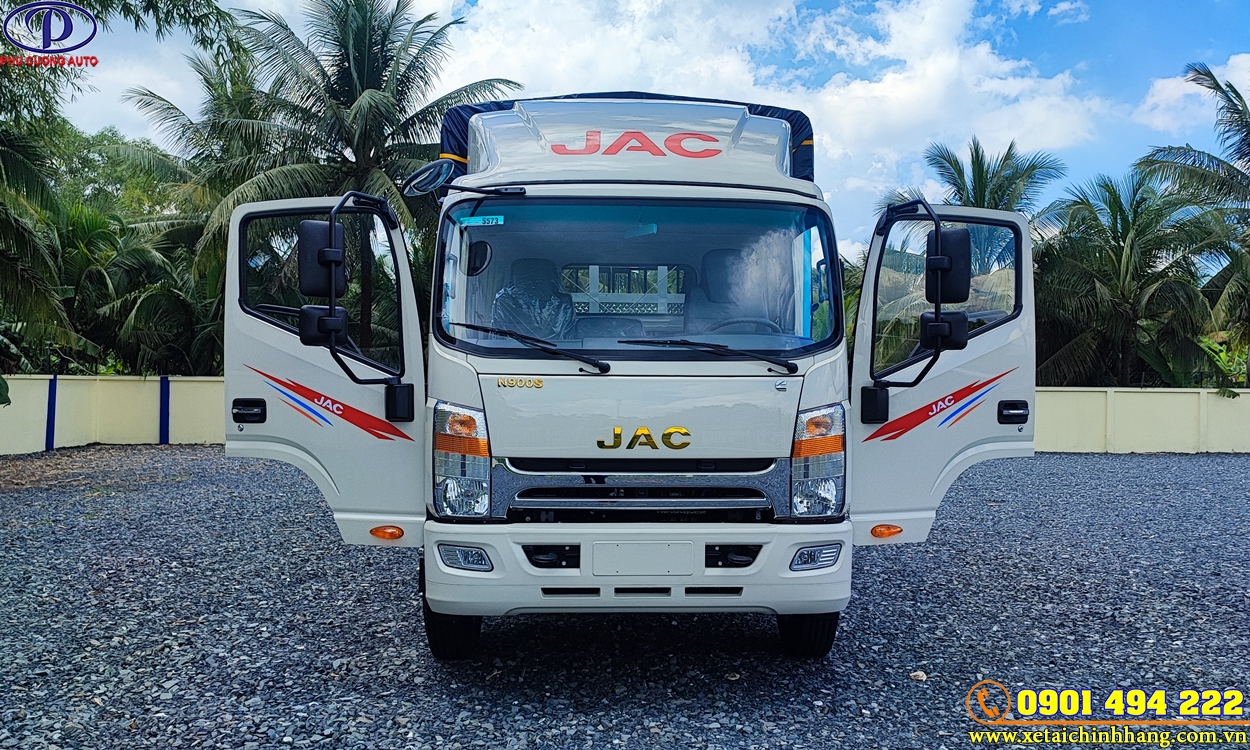 XE JAC N900S 9.1 TẤN THÙNG NHÔM ĐỜI 2024 - MÀU TRẮNG GIAO NGAY