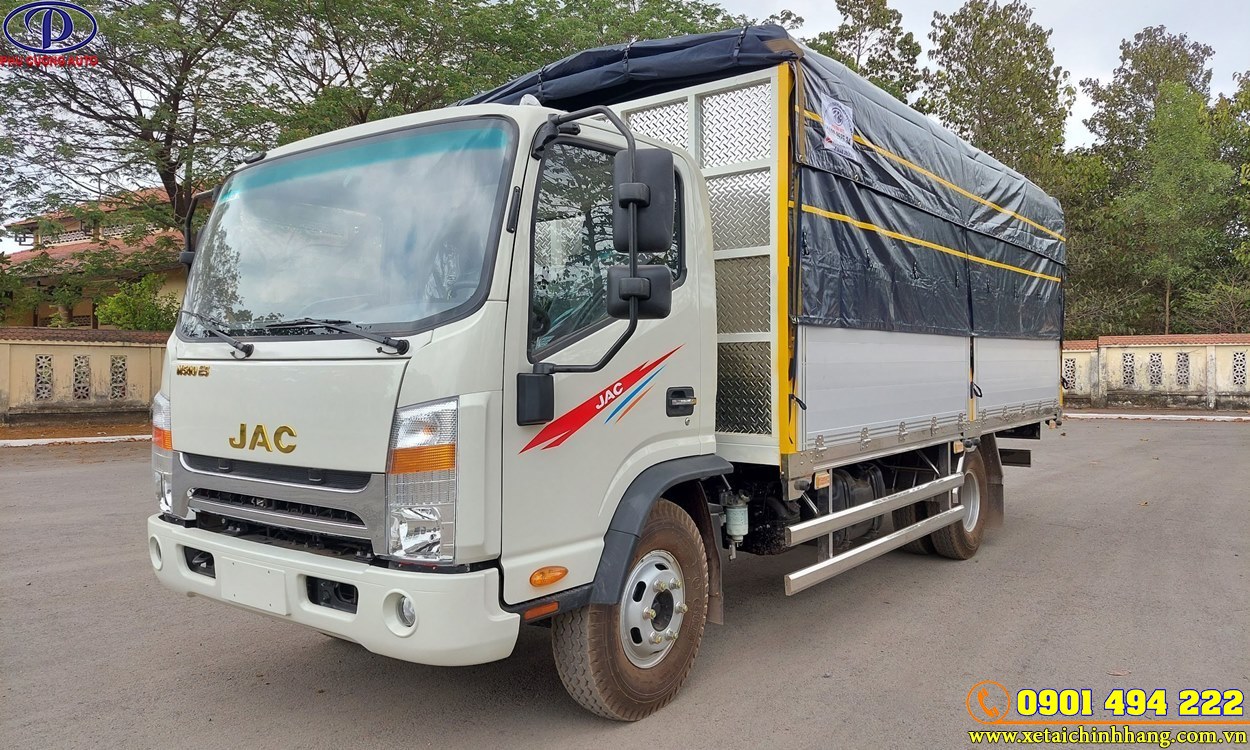 XE JAC N500 E5 5 TẤN THÙNG BẠT BỬNG NHÔM ĐỜI 2024