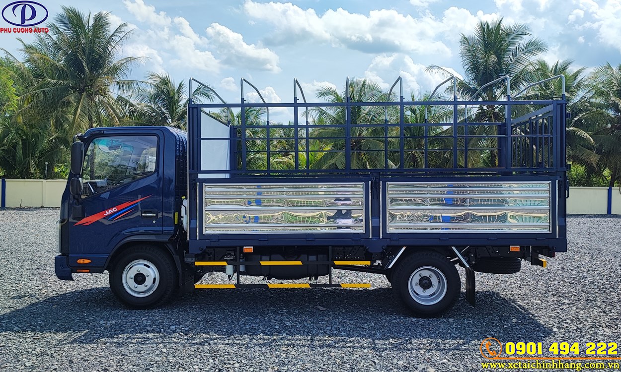 XE TẢI JAC N250S E5 2T25 THÙNG BẠT ĐỜI 2024 GIAO NGAY