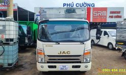 XE TẢI JAC N500 E5 5 TẤN THÙNG KÍN ĐỜI 2024