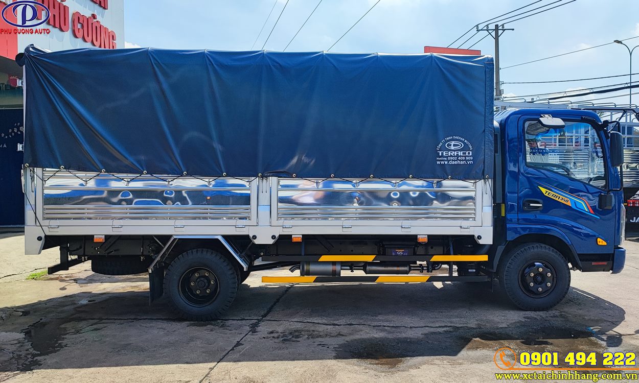 XE TẢI TERA350 3.49 TẤN THÙNG BẠT 4M9 ĐỜI 2024