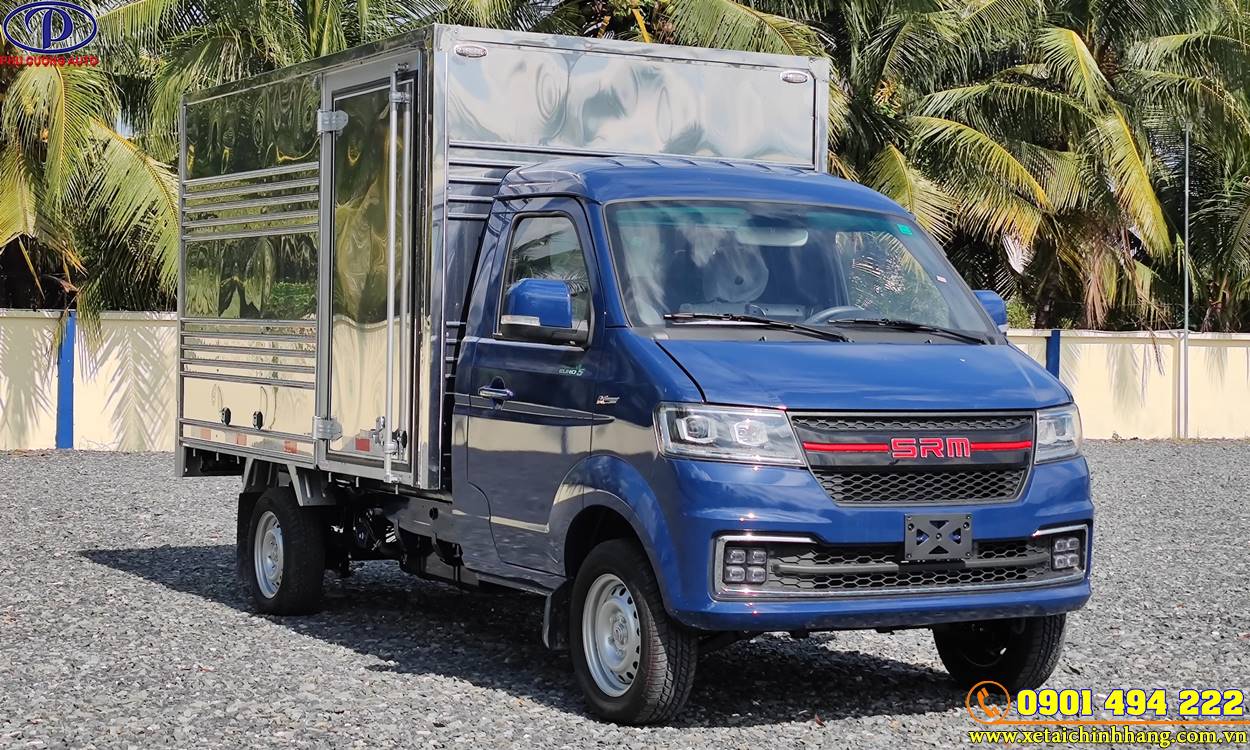 XE TẢI SRM T50 1T1 THÙNG KÍN 3M ĐỜI 2025