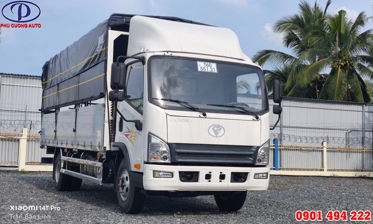 XE TẢI FAW TIGER 8.5 TẤN THÙNG BẠT BỬNG NHÔM ĐỜI 2026