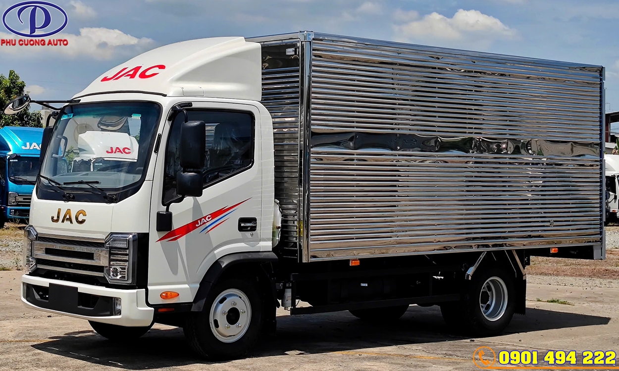 XE TẢI JAC N350S PRO E5 3.5 TẤN THÙNG KÍN ĐỜI 2025